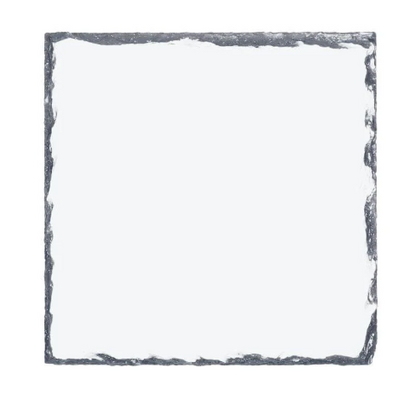 Leisteen Gedenksteen Vierkant 15x 15 cm