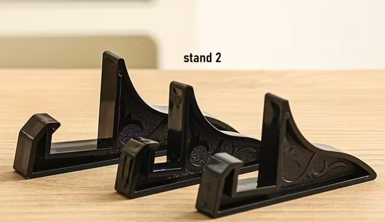 Stijlvolle zwarte steun voor maximale stabiliteit