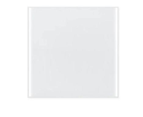 Keramische Gedenksteen vierkant 10.8 x 10.8 cm