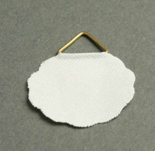 Keramische  Gedenksteen ovaal 8 x 10 cm