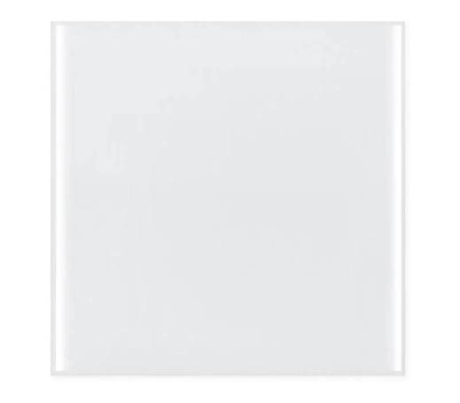 Keramische Gedenksteen vierkant 15 x 15 cm